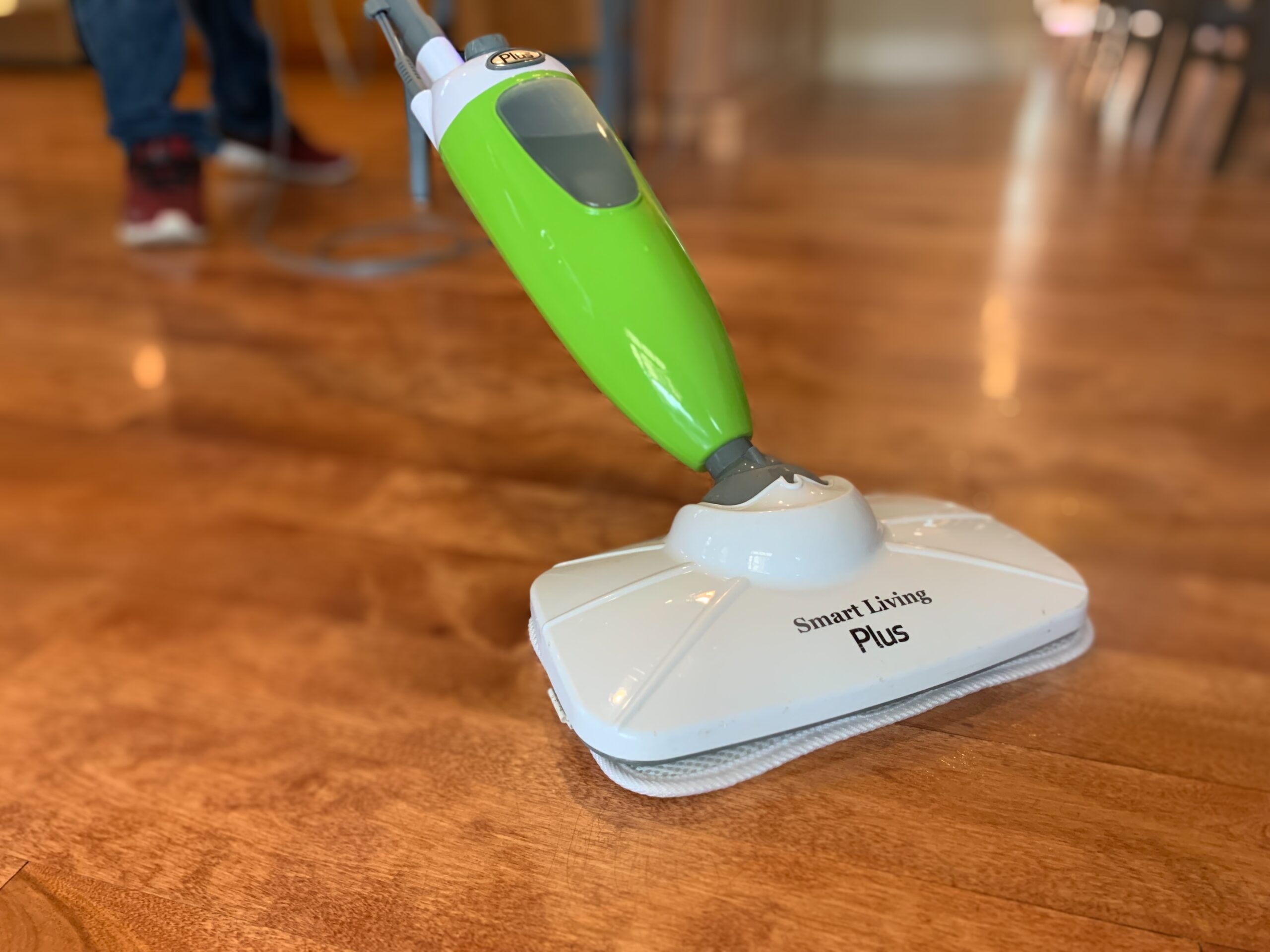 smart living steamer with steam mop pad
